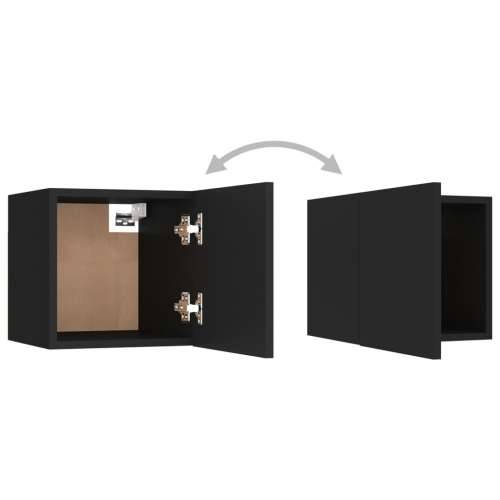 5-dijelni set TV ormarića od konstruiranog drva crni - Crna 1 160 cm Cijena