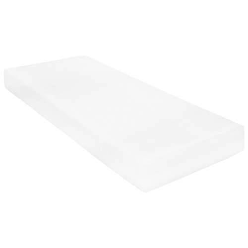 Dnevni ležaj s madracem 90 x 200 cm od masivne borovine - Prirodna Cijena