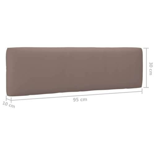 Kutna vrtna sofa od paleta od bijelo impregnirane borovine - Sivo-smeđa 1 kutna sofa Bijela Cijena