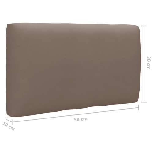 Kutna vrtna sofa od paleta od bijelo impregnirane borovine - Sivo-smeđa 1 kutna sofa Bijela Cijena