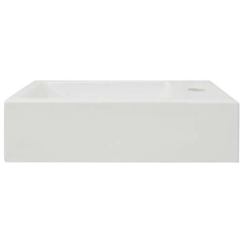 Umivaonik s Otvorom za Slavinu Keramički Bijeli 46x25,5x12 cm Cijena