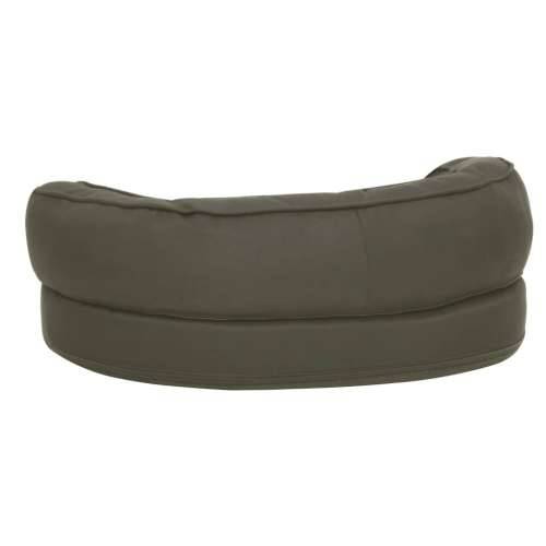 Ergonomski madrac za pse 60 x 42 cm tamnosivi izgled platna - Tamno siva 60 x 42 cm Cijena