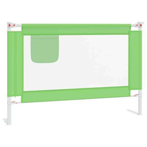 Sigurnosna ograda za dječji krevet zelena 100 x 25 cm tkanina Cijena