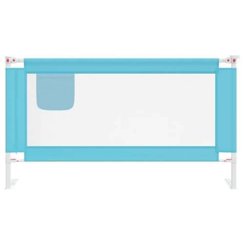 Sigurnosna ograda za dječji krevet plava 150 x 25 cm od tkanine Cijena