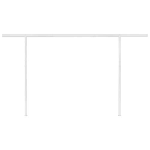 Automatska tenda sa senzorom za vjetar LED 4,5 x 3,5 m krem - Krema 4.5 x 3.5 m 1 Cijena