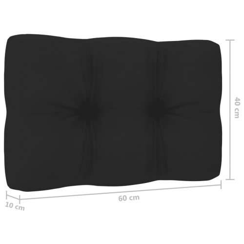 Vrtna stolica s crnim jastucima od impregnirane borovine Cijena