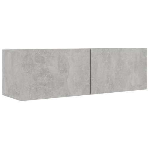 TV ormarići 4 kom siva boja betona 100 x 30 x 30 cm od iverice Cijena