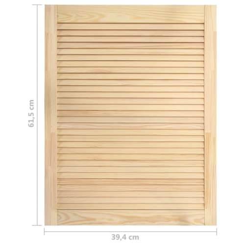 Vrata za ormarić rešetkasti dizajn 61,5 x 39,4 cm od borovine - Prirodna 61.5 x 39.4 cm 1 Cijena