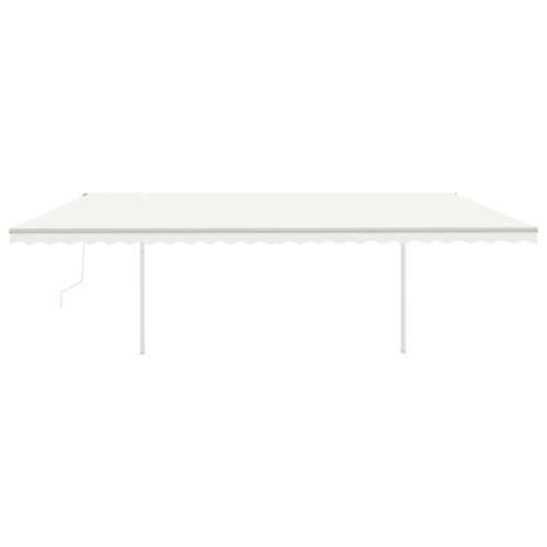 Automatska tenda sa senzorom za vjetar LED 6 x 3,5 m krem - Krema 6 x 3.5 m 1 Cijena