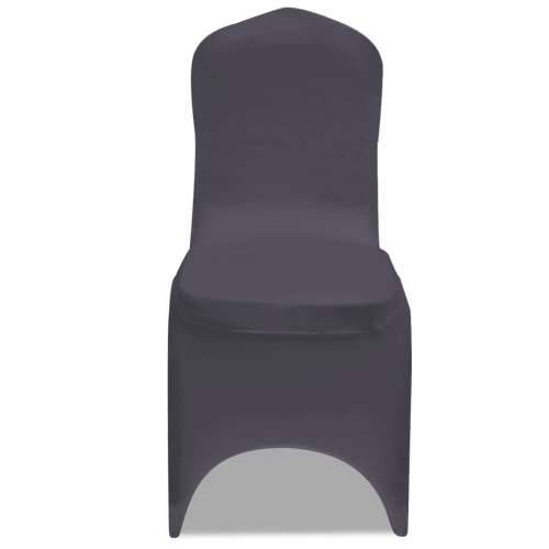 Rastezljive navlake za stolice 4 kom Antracit boja Cijena