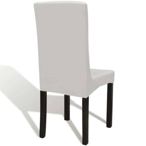 Rastezljive navlake za stolice 4 kom Krem boja Cijena