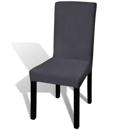 Rastezljive navlake za stolice 6 kom Antracit boja Cijena