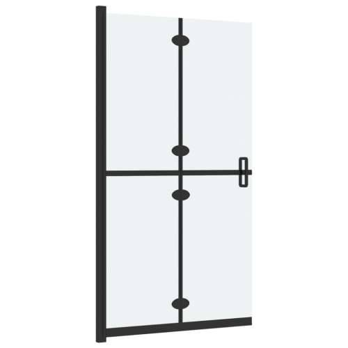 Sklopiva pregrada za tuširanje matirano ESG staklo 80 x 190 cm - 80 x 190 cm Matirano Cijena