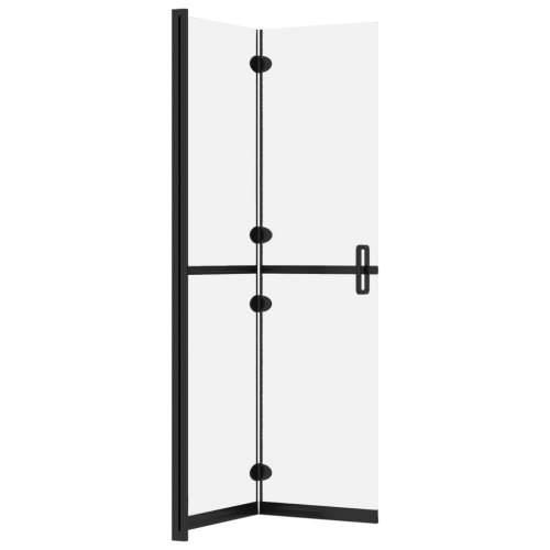 Sklopiva pregrada za tuširanje matirano ESG staklo 80 x 190 cm - 80 x 190 cm Matirano Cijena