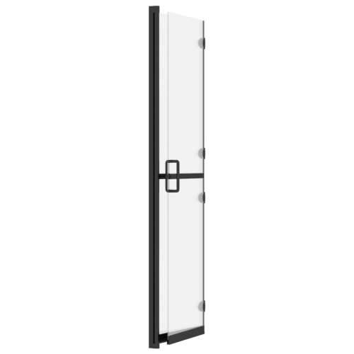 Sklopiva pregrada za tuširanje matirano ESG staklo 80 x 190 cm - 80 x 190 cm Matirano Cijena