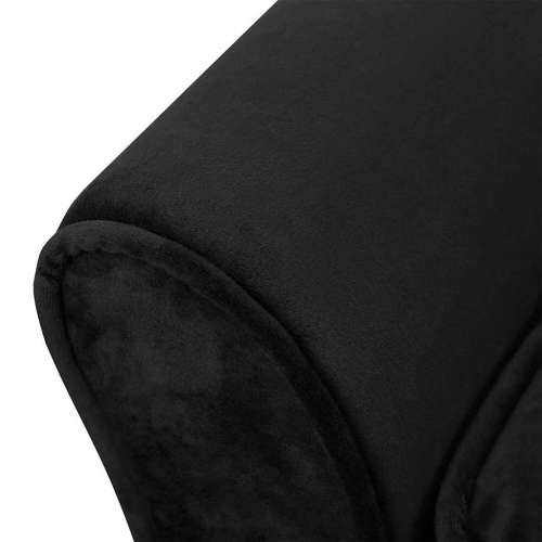 Sofa za pse crna 57 x 34 x 36 cm plišana Cijena