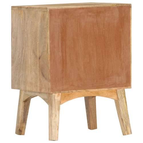 Noćni ormarić 40 x 35 x 55 cm od masivnog drva manga Cijena