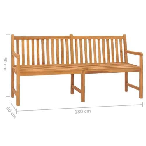 Vrtna klupa 180 cm od masivne tikovine - 180 cm 1 Cijena
