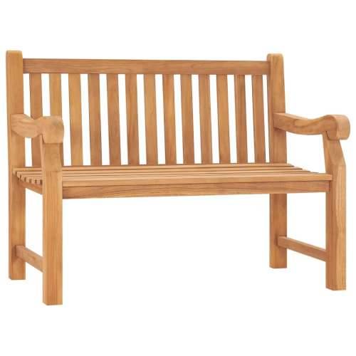 Vrtna klupa 114 cm od masivne tikovine - 114 x 69 x 92 cm 1 Cijena