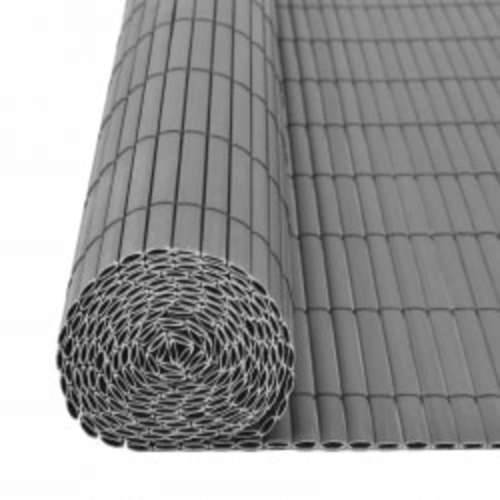 Dvostrana vrtna ograda 110 x 400 cm siva - Siva 110 x 400 cm 1 Cijena