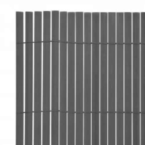 Dvostrana vrtna ograda 110 x 400 cm siva - Siva 110 x 400 cm 1 Cijena