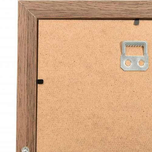 Okvir za 10 fotografija (10 x 15 cm) svjetlosmeđi MDF - Svjetlosmeđa 10 x (10 x 15 cm) 1 Cijena