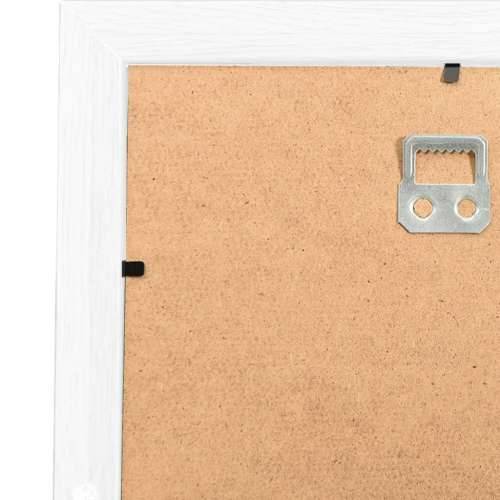 Okvir za 10 fotografija (10 x 15 cm) bijeli MDF - Bijela 10 x (10 x 15 cm) 1 Cijena