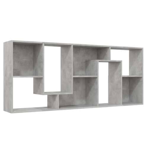 Ormarić za knjige boja betona 67x24x161 cm konstruirano drvo - Beton siva 1 Cijena