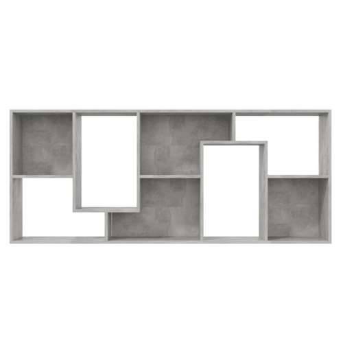 Ormarić za knjige boja betona 67x24x161 cm konstruirano drvo - Beton siva 1 Cijena