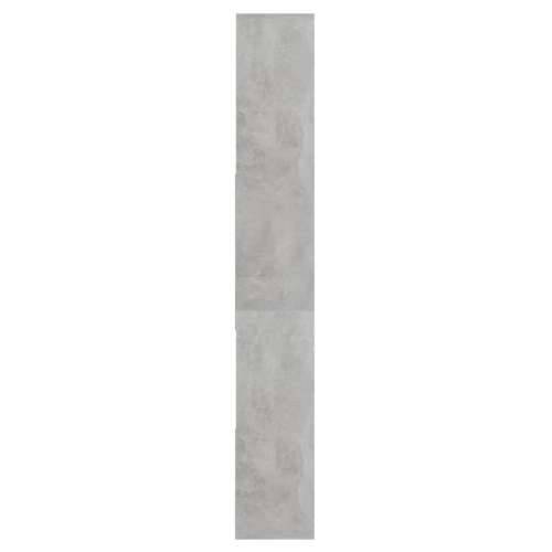 Ormarić za knjige boja betona 67x24x161 cm konstruirano drvo - Beton siva 1 Cijena