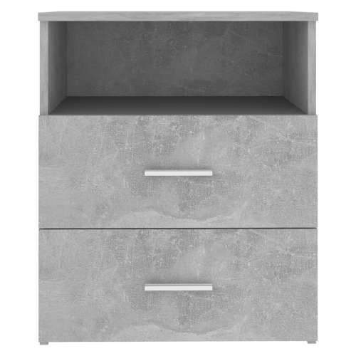 Noćni ormarići 2 kom siva boja betona 50 x 32 x 60 cm - Beton siva 2 Cijena