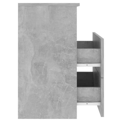 Noćni ormarići 2 kom siva boja betona 50 x 32 x 60 cm - Beton siva 2 Cijena
