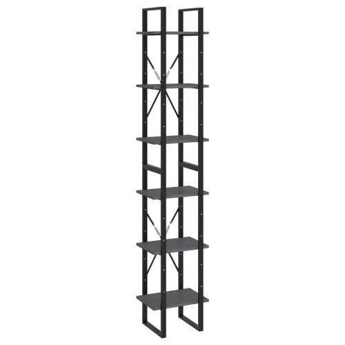 Visoki ormarić sivi 40 x 30 x 210 cm od masivne borovine - Siva 1 210 cm boja drva Cijena