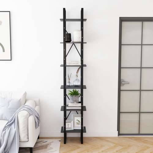 Visoki ormarić sivi 40 x 30 x 210 cm od masivne borovine - Siva 1 210 cm boja drva Cijena