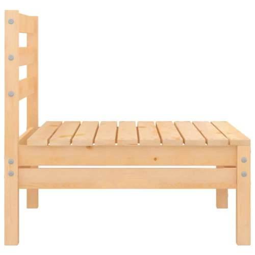 Srednja vrtna sofa od masivne borovine - Prirodna 1 srednja sofa Cijena