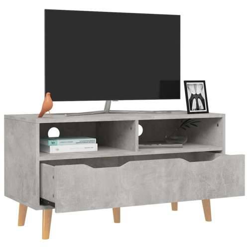 TV ormarić siva boja betona 90 x 40 x 48,5 cm konstruirano drvo - Beton siva 1 Cijena
