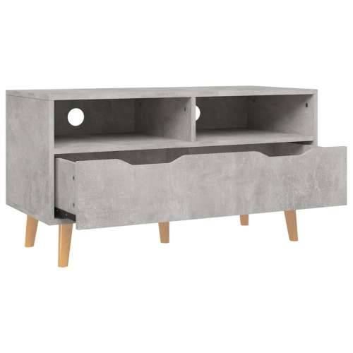 TV ormarić siva boja betona 90 x 40 x 48,5 cm konstruirano drvo - Beton siva 1 Cijena