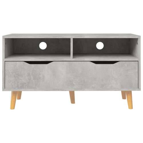 TV ormarić siva boja betona 90 x 40 x 48,5 cm konstruirano drvo - Beton siva 1 Cijena