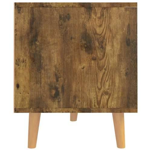 TV ormarić dimljena boja hrasta 90x40x48,5 cm konstruirano drvo - Dimljeni hrast 1 Cijena