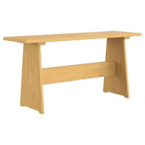 Blagovaonski stol s klupom smeđa boja meda od masivne borovine Cijena