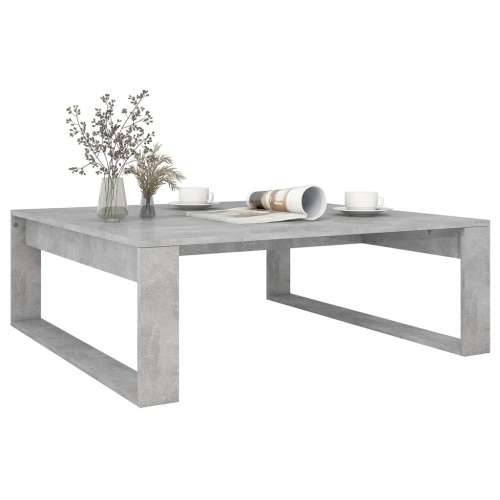 Stolić za kavu siva boja betona 100x100x35 cm konstruirano drvo - Beton siva 100 x 100 cm 1 Cijena