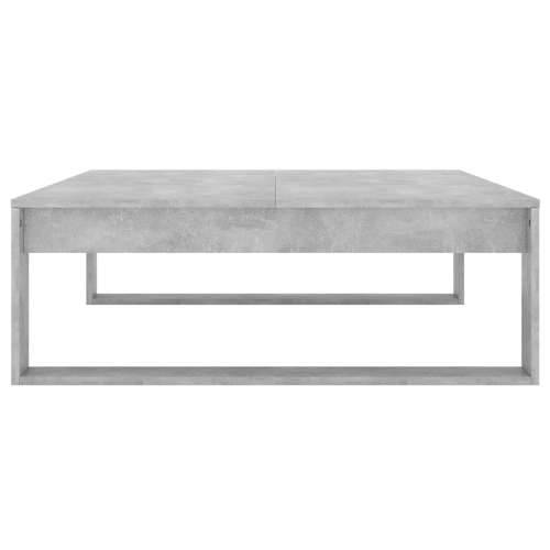Stolić za kavu siva boja betona 100x100x35 cm konstruirano drvo - Beton siva 100 x 100 cm 1 Cijena