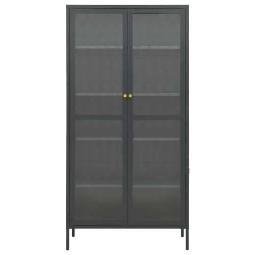 Ormarić za izlaganje antracit 90x40x180 cm čelik/kaljeno staklo - Antracit 1 Cijena