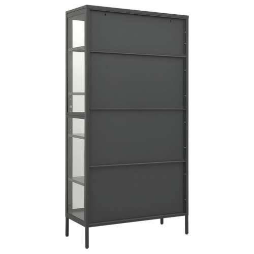 Ormarić za izlaganje antracit 90x40x180 cm čelik/kaljeno staklo - Antracit 1 Cijena