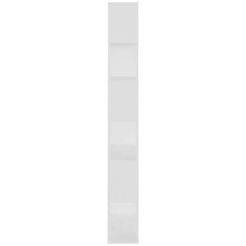 Ormarić za knjige / Paravan - Sobna pregrada bijeli 80x24x186 cm drveni - Bijela 1 80 x 24 x 186 cm Cijena