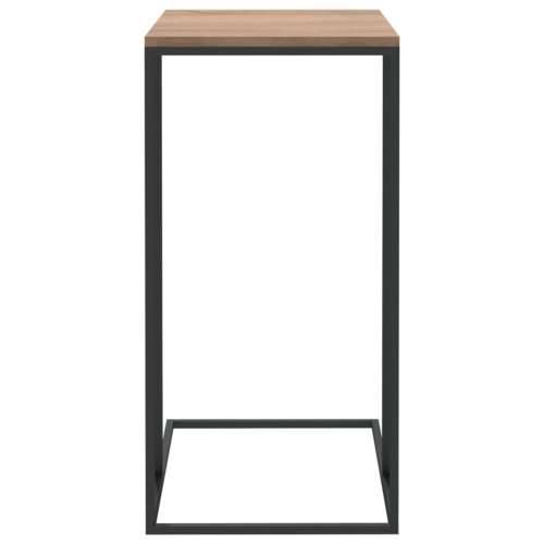 Bočni stolić crni 40 x 30 x 59 cm od konstruiranog drva Cijena
