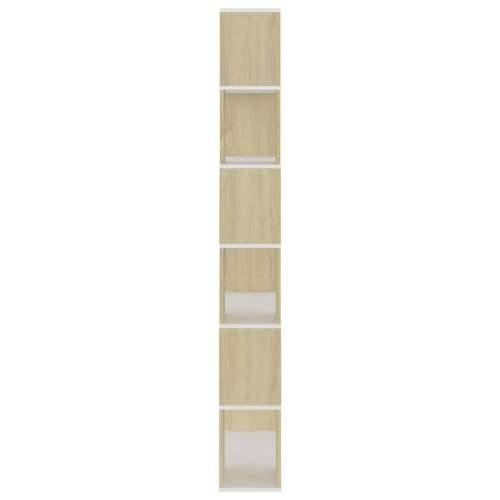 Ormarić za knjige / pregrada boja hrasta 80x24x186 cm drveni - sonoma hrast 80 x 24 x 186 cm 1 Cijena