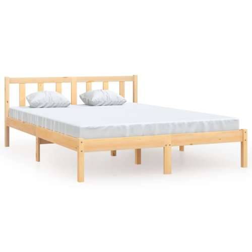 Okvir za krevet od masivne borovine 120x190 cm mali bračni Cijena