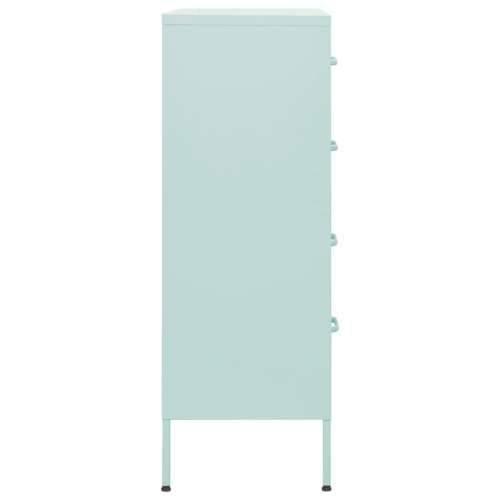 Ladičar boja mente 80 x 35 x 101,5 cm čelični - Menta 1 Cijena