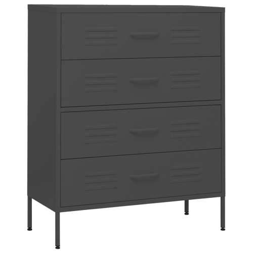 Ladičar antracit 80 x 35 x 101,5 cm čelični - Antracit 1 Cijena